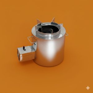 Round Single Stove