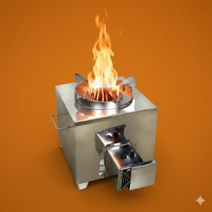 Square Single Stove